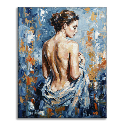 Silhouette blu - Dipingere con i Numeri