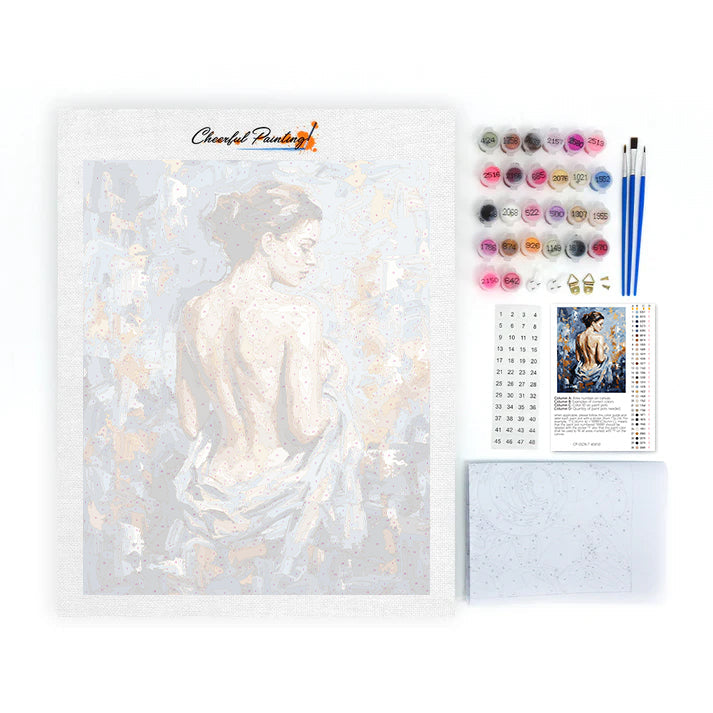 Silhouette blu - Dipingere con i Numeri