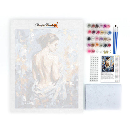 Silhouette blu - Dipingere con i Numeri