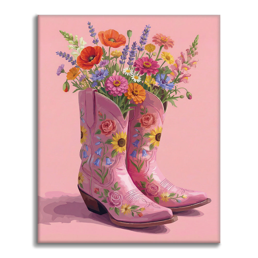 Boots And Blooms - Dipingere con i Numeri