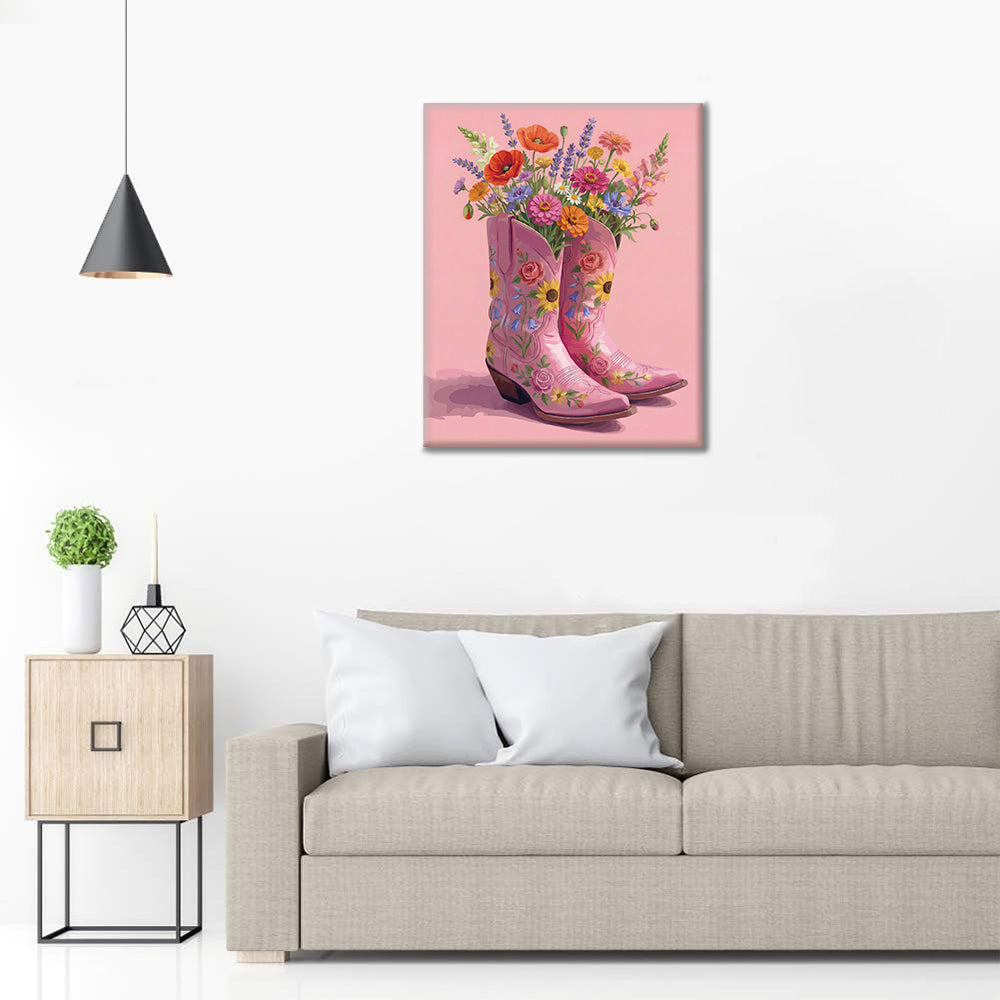 Boots And Blooms - Dipingere con i Numeri