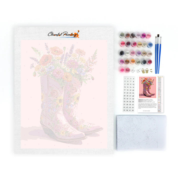 Boots And Blooms - Dipingere con i Numeri