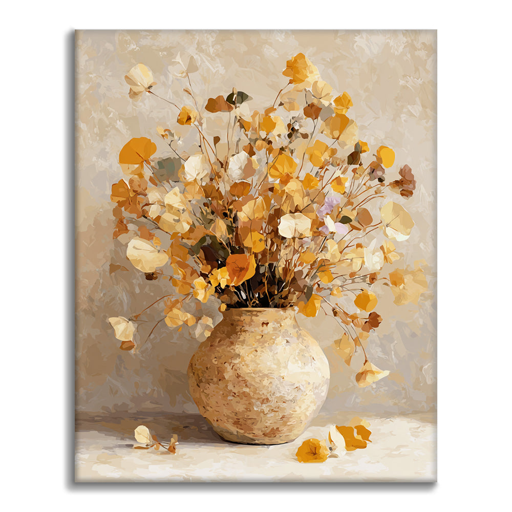 Fiori secchi - Dipingere con i Numeri