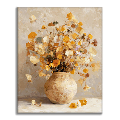 Fiori secchi - Dipingere con i Numeri
