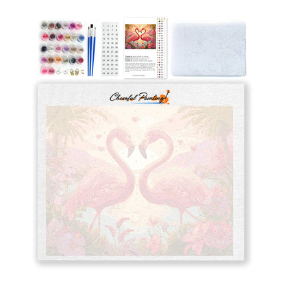 Flamingo Romance - Dipingere con i Numeri