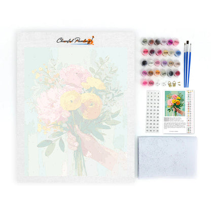 Regalo floreale - Dipingere con i Numeri