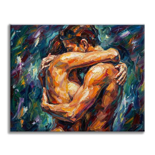 Cuori intrecciati - Dipingere con i Numeri