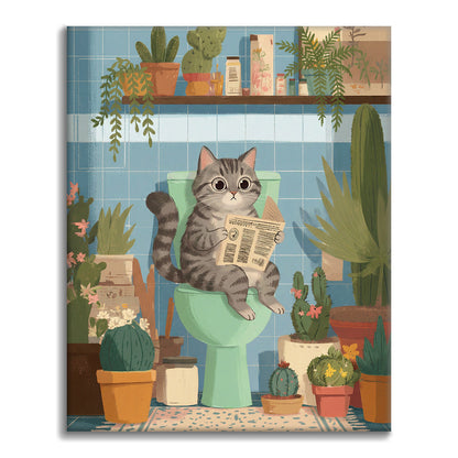 Kitty legge - Dipingere con i Numeri