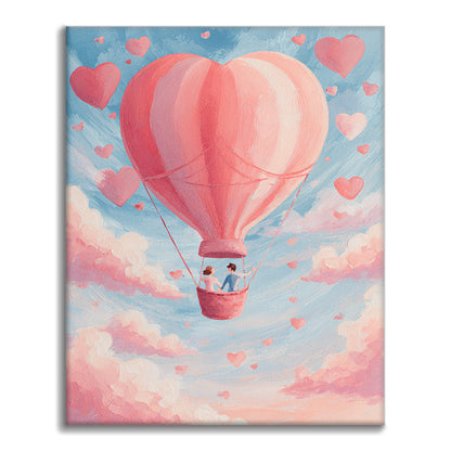 Amore nell'aria - Dipingere con i Numeri