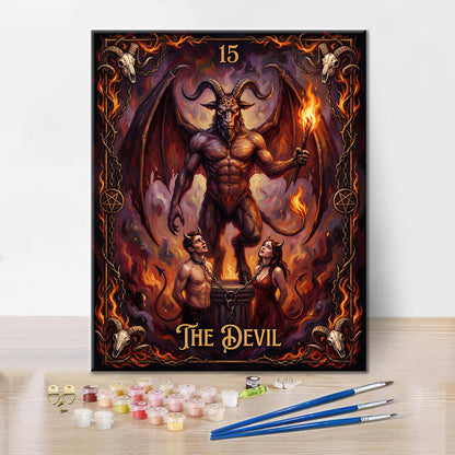 Il diavolo - Dipingere con i Numeri