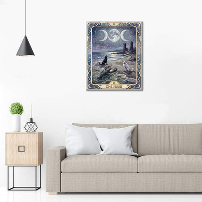 La Luna - Dipingere con i Numeri