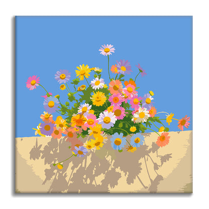 Colori in Fiore - Mini Pittura per numeri