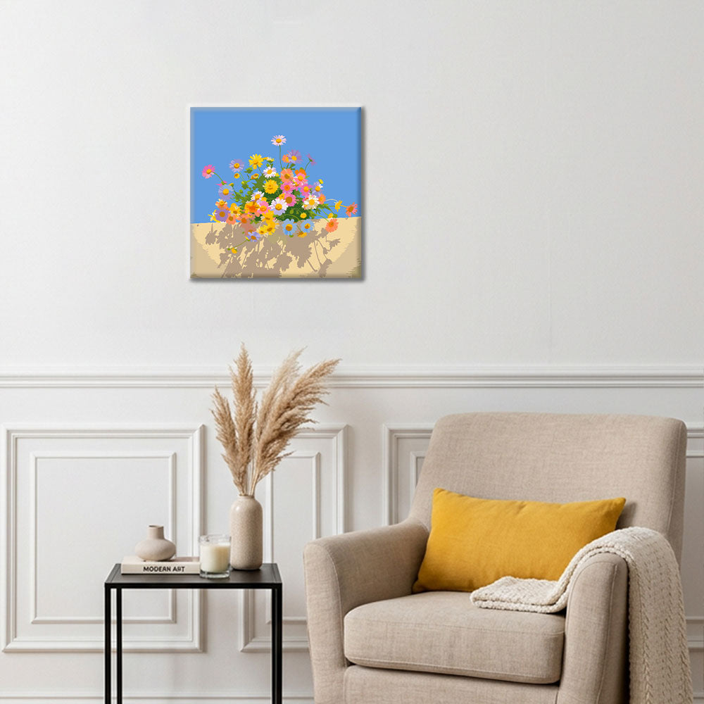 Colori in Fiore - Mini Pittura per numeri