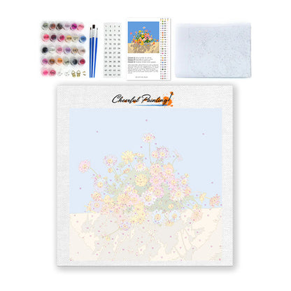Colori in Fiore - Mini Pittura per numeri