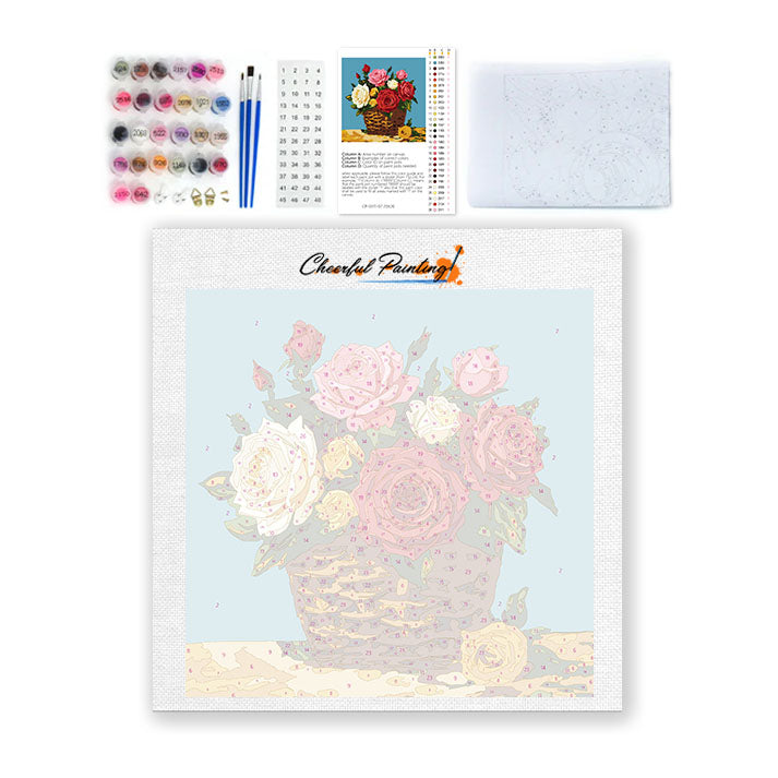 Colori del Romanticismo - Mini Pittura per numeri
