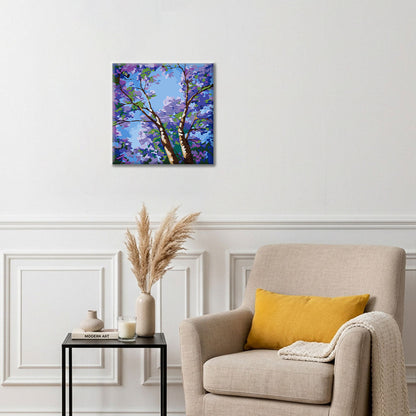 Cappottina Viola - Mini Pittura per numeri