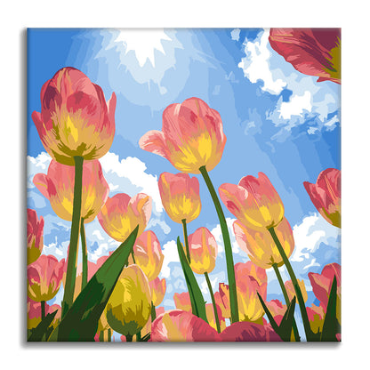 Sogno di Tulipano - Mini Pittura per numeri