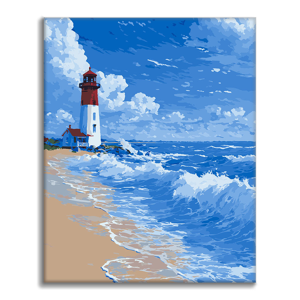 Faro - Onde - Dipingere con i Numeri
