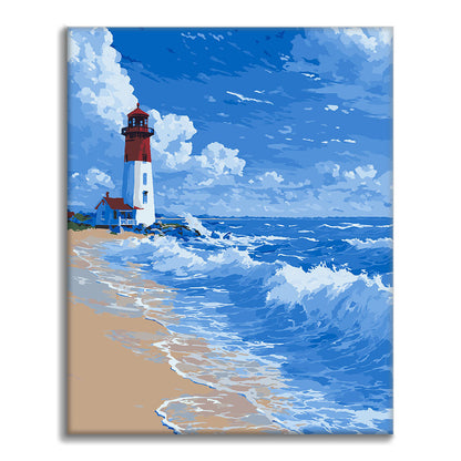 Faro - Onde - Dipingere con i Numeri