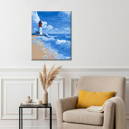 Faro - Onde - Dipingere con i Numeri