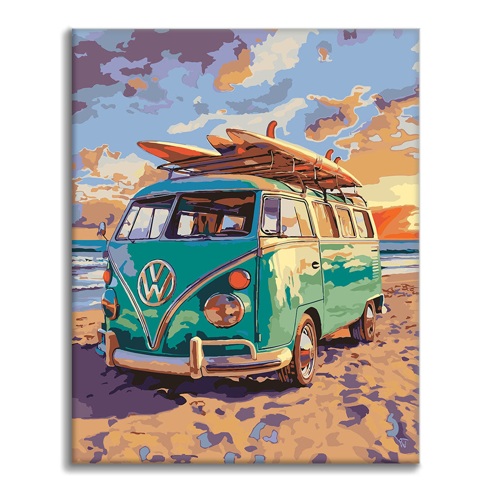 station wagon - Dipingere con i Numeri