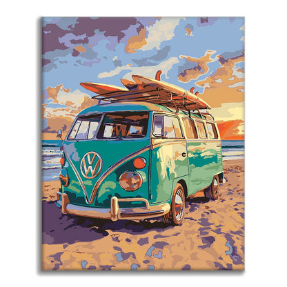 station wagon - Dipingere con i Numeri