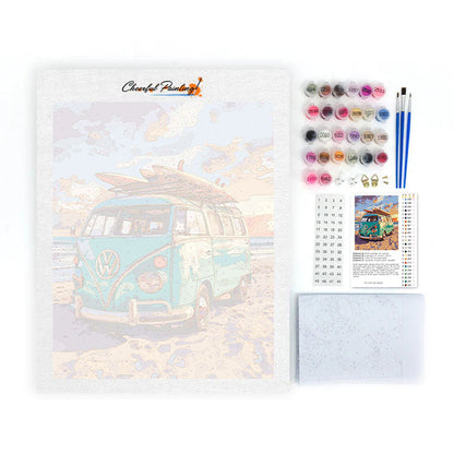 station wagon - Dipingere con i Numeri