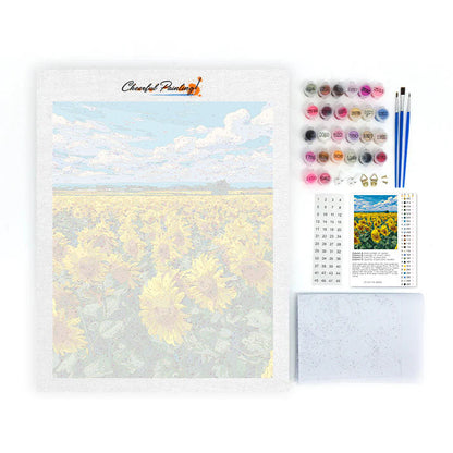 Campo di girasoli - Dipingere con i Numeri