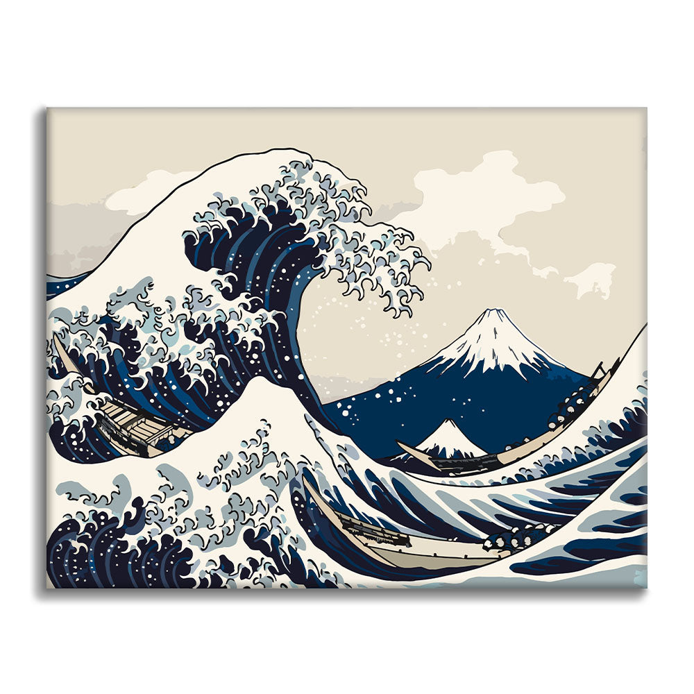 Onde e barche - Dipingere con i Numeri