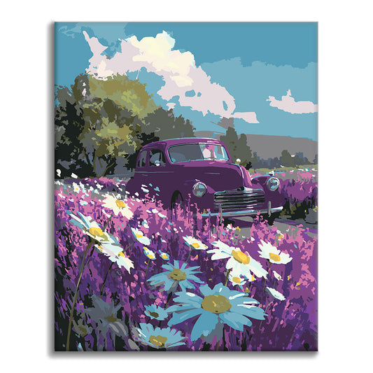 Purple Field Ride - Dipingere con i Numeri