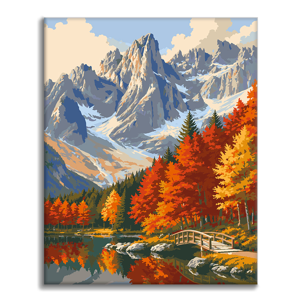 Riflesso d’autunno – Dipingere con i Numeri