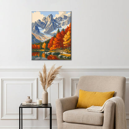 Riflesso d’autunno – Dipingere con i Numeri
