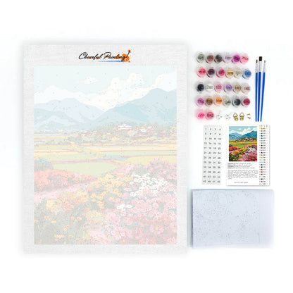 Valle in fiore – Dipingere con i Numeri