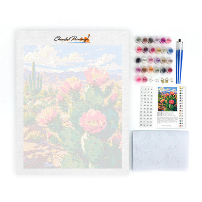 Fiore di cactus – Dipingere con i Numeri