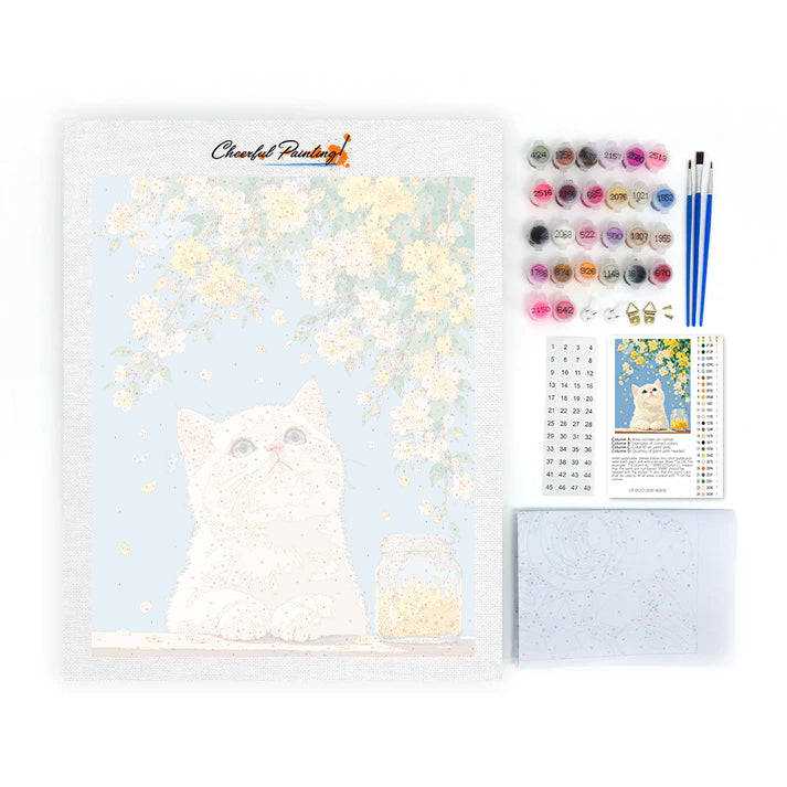 L’estate del gatto – Dipingere con i Numeri