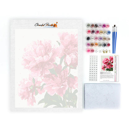 Peonie raffinate – Dipingere con i Numeri