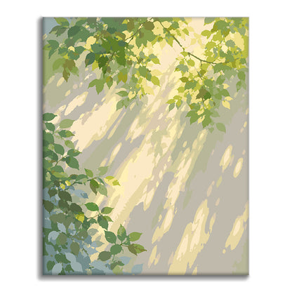 Luce del bosco – Dipingere con i Numeri