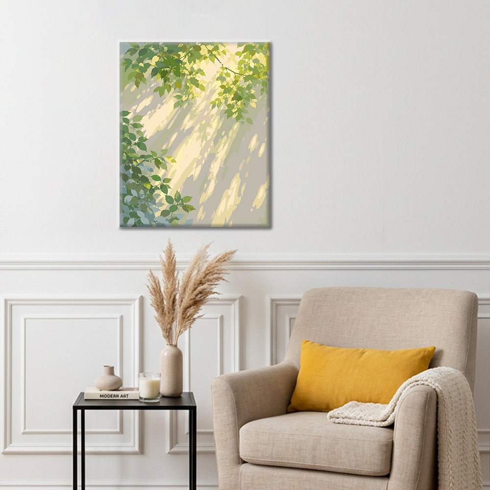 Luce del bosco – Dipingere con i Numeri