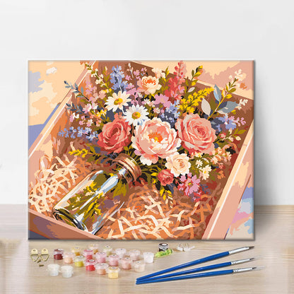 Bouquet regalo – Dipingere con i Numeri