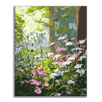 Fiori selvatici del mattino – Dipingere con i Numeri
