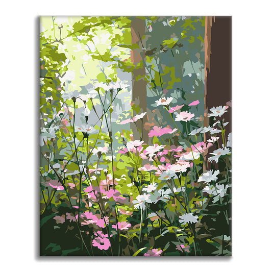 Fiori selvatici del mattino – Dipingere con i Numeri