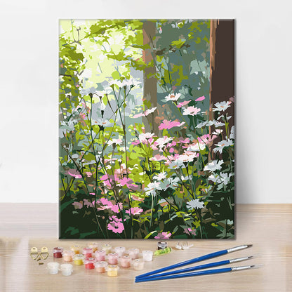 Fiori selvatici del mattino – Dipingere con i Numeri
