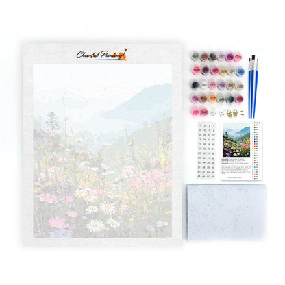 Fioritura di montagna – Dipingere con i Numeri