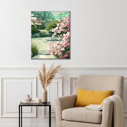Giardino tranquillo – Dipingere con i Numeri
