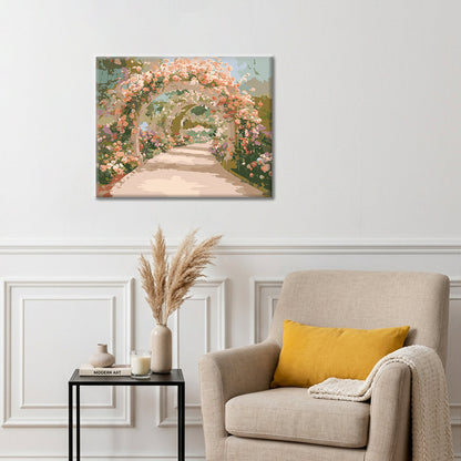 Arco di rose – Dipingere con i Numeri