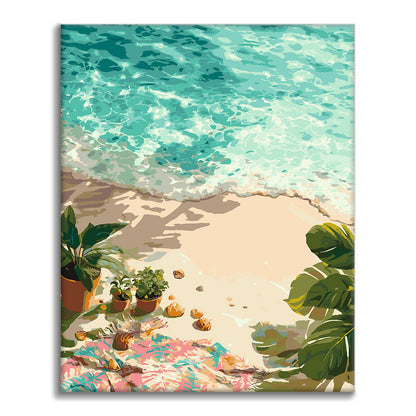 Oasi sul mare – Dipingere con i Numeri