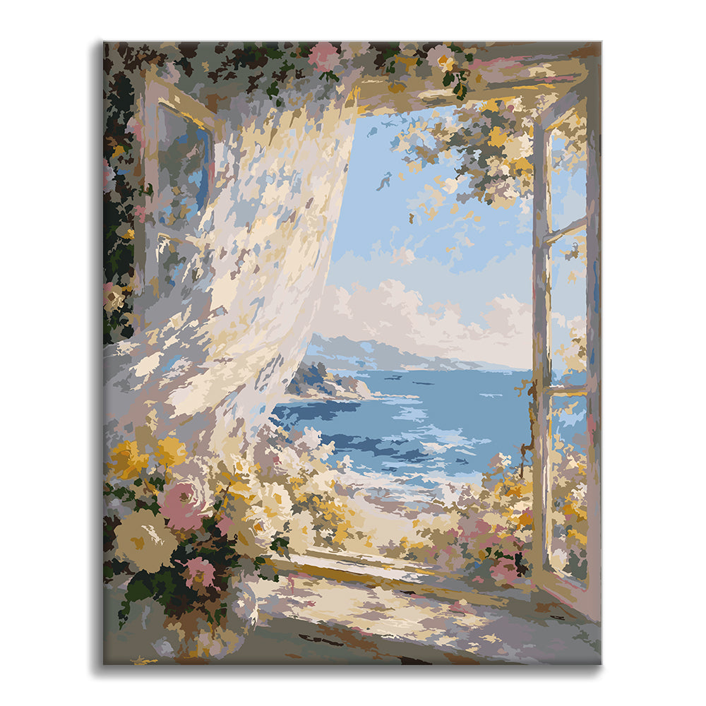 Vista mare – Dipingere con i Numeri