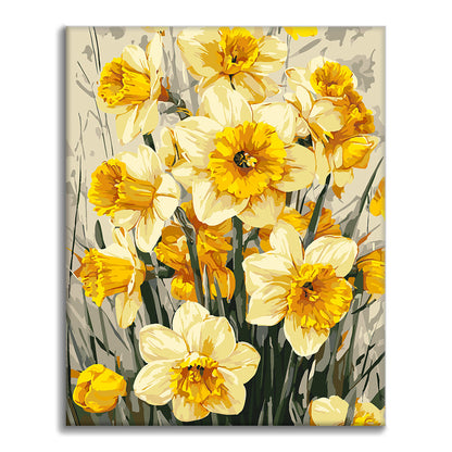 Narcisi di primavera – Dipingere con i Numeri