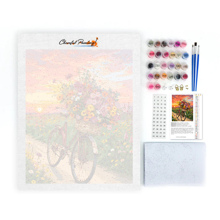 Cavalcata al tramonto – Dipingere con i Numeri