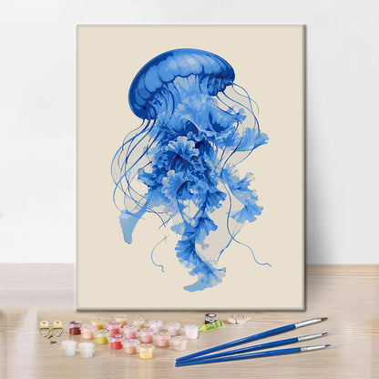 Meduse Blue Bloom – Dipingere con i Numeri